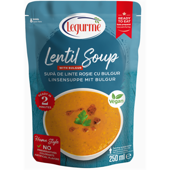 Legurme lencseleves bulgurral 250 ml