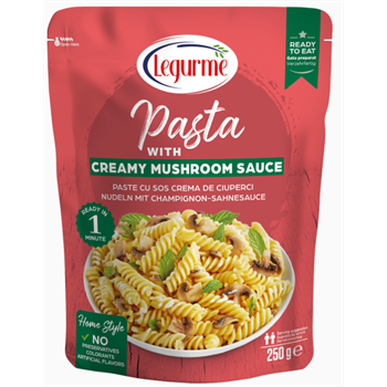 Legurme tészta gombakrém szósszal 250 g