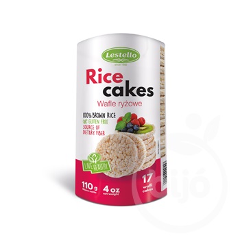 Lestello puffasztott barna rizstallér 110 g