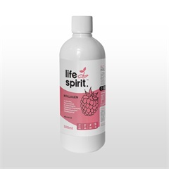 Life Spirit hal kollagén folyékony étrendkiegészítő málnás 500 ml