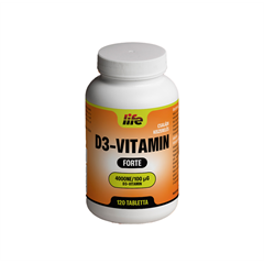 Life vitamin d3 4000ne film-coated tablets 120