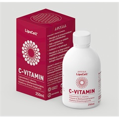Lipocell c-vitamin folyékony étrend-kiegészítő meggy 250 ml
