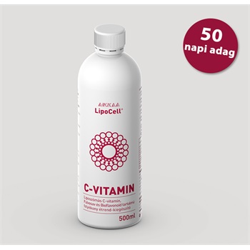 Lipocell c-vitamin folyékony étrend-kiegészítő meggy 500 ml