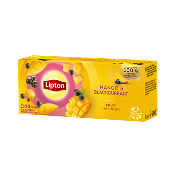 Lipton mangó-feketeribizli tea 20x1,7g 34 g