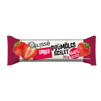 Lissé gyümölcsszelet epres 30 g