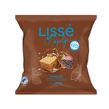 Lissé hcn kakaós töltött ostya 180 g