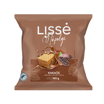 Lissé töltött ostya kakaós 180 g