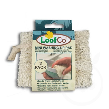 Loofco luffa mini szivacs mosogatáshoz 2 db