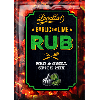 Lucullus rub fűszerkeverék fokhagyma-lime 26 g