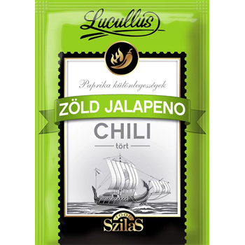 Lucullus zöld jalapeno chili tört 10 g