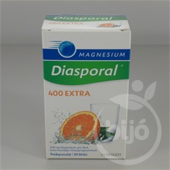Magnesium diasporal 400 extra granulátum 20 db