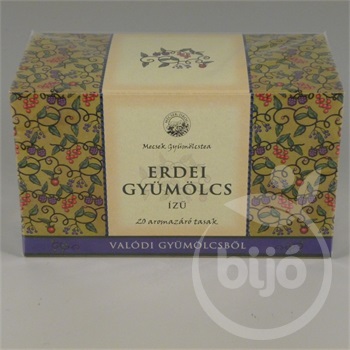 Mecsek gyümölcstea erdeigyümölcs 20x2g 40 g