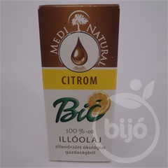 Medinatural bio citrom illóolaj 100% 5 ml