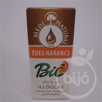 Medinatural bio édes narancs illóolaj 100% 5 ml