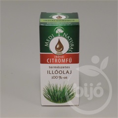 Medinatural indiai citromfű 100% illóolaj 10 ml