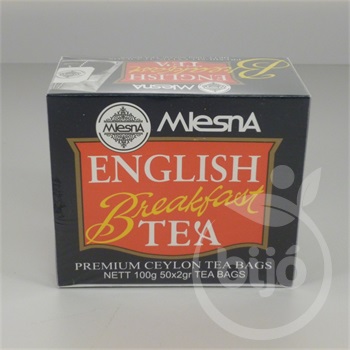 Mlesna english breakfast tea 50x2g 100 g