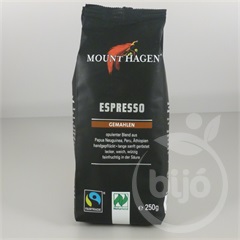 Mount Hagen bio kávé espresso 250 g