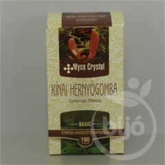 Myco Crystal hernyógomba kapszula 100 db