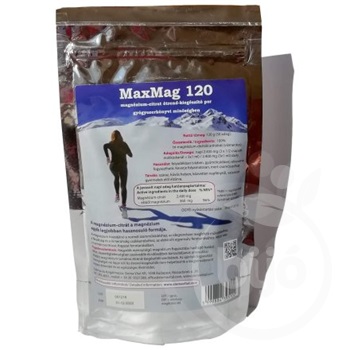 Maxmag 120 magnézium-citrát étrend-kiegészítő italpor 120 g