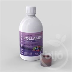 Magna fit‘n skin kollagén formula kollagén ital erdei bogyós gyümölcsös ízű 500 ml