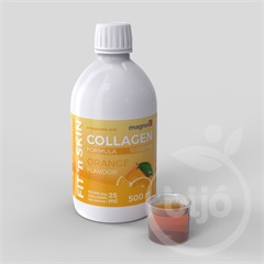 Magna fit‘n skin kollagén formula kollagén ital narancs ízű 500 ml