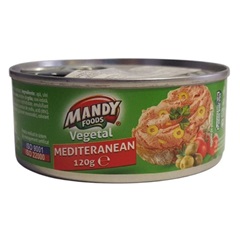 Mandy növényi pástétom mediterrán 120 g