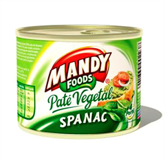 Mandy növényi pástétom spenótos 200 g
