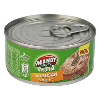 Mandy növényi pástétom szezámmagos 120 g