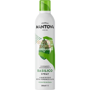 Mantova extra szűz oliva olaj spray bazsalikomos 200 ml