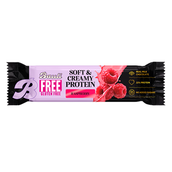 Max Sport gluténmentes soft creamy málna szelet 45 g