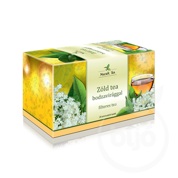Mecsek zöld tea bodzavirággal 20x2g 40 g