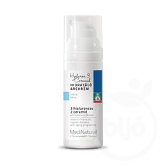 Medinatural hyaluron 3+ceramid hidratáló arckrém 50  ml