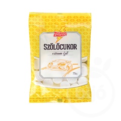 Microse szőlőcukor tabletta citrom 75 g