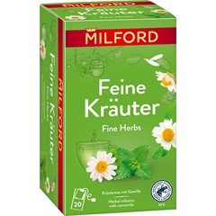 Milford gyógynövényes teakeverék, feine krauter 20x2g 40 g