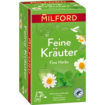 Milford gyógynövényes teakeverék, feine krauter 20x2g 40 g
