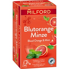 Milford vérnarancs-borsmenta ízű gyümölcstea 20x2g 40 g