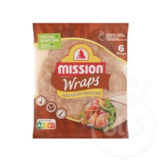 Mission teljeskiőrlésű wrap 370 g