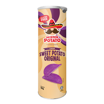 Mister Potato gluténmentes chips édesburgonya 160 g