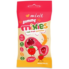 Mixit gyümölcsös mixies-természetes gyümölcszselé eper-banán 35 g