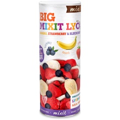 Mixit nagy ropogós gyümölcs-banán, eper, áfonya 160 g