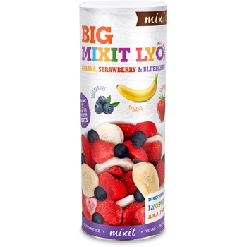 Mixit nagy ropogós gyümölcs-banán, eper, áfonya 160 g