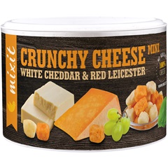 Mixit ropogós sajtok: white cheddar & red leicester 70 g
