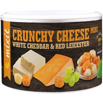 Mixit ropogós sajtok: white cheddar & red leicester 70 g