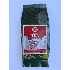 Mlesna fekete tea jégbor ízesítéssel 50 g