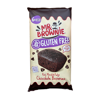 Mr. brownie gluténmentes csokoládé darabos brownie 150 g