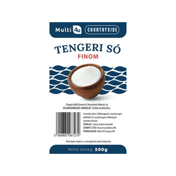 Multi 4u countryside tengeri só finom 500 g