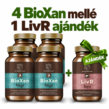 Myrobalan bioxan természetes nyugtató gyógynövény-komplex vegán kapszula 60 db