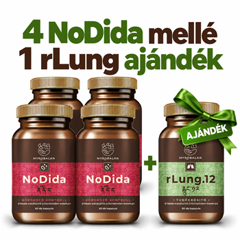 Myrobalan nodida candida, gombák és élősködők elleni gyógynövény-komplex vegán kapszula 60 db