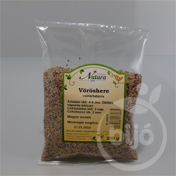 Natura csíráztatásra vöröshere 200 g