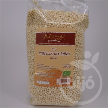 Naturgold bio puffasztott kölesgolyó natúr 200 g 200 g